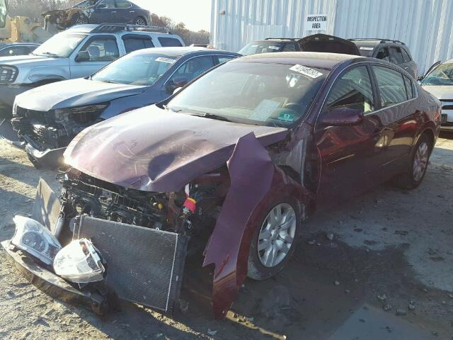 1N4AL2AP7CC134452 - 2012 NISSAN ALTIMA BAS BURGUNDY photo 2