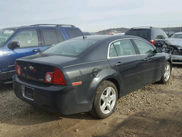 1G1ZA5E05AF188726 - 2010 CHEVROLET MALIBU LS ვერცხლისფერი ფოტო 4