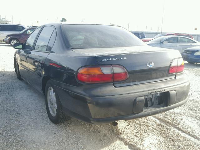 1G1NE52M4WY166190 - 1998 CHEVROLET MALIBU LS BLACK photo 3