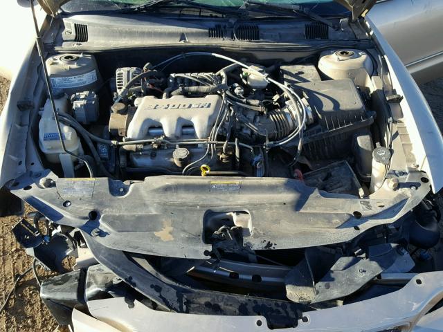 1G2NE52E85M137799 - 2005 PONTIAC GRAND AM S GOLD photo 7