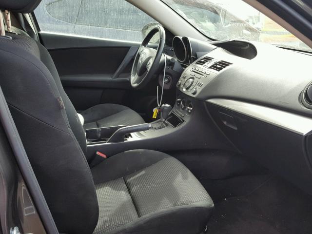 JM1BL1L8XC1669317 - 2012 MAZDA 3 I GRAY photo 5