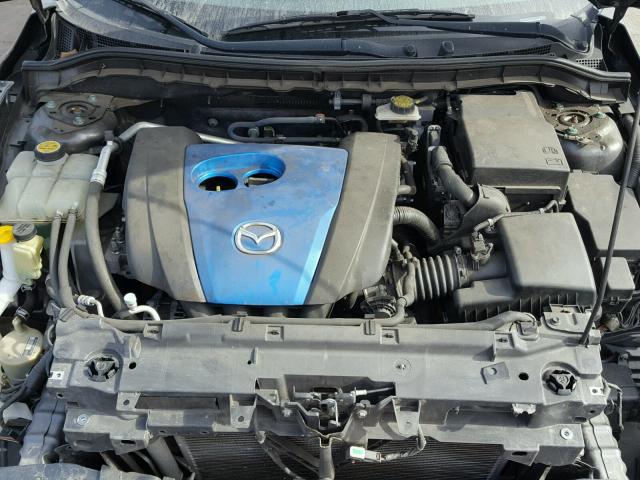 JM1BL1L8XC1669317 - 2012 MAZDA 3 I GRAY photo 7