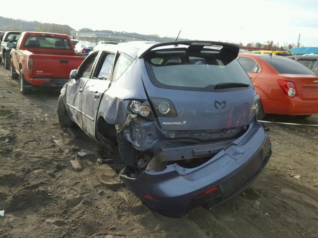 JM1BK34L971666786 - 2007 MAZDA SPEED 3 蓝色 照片 3