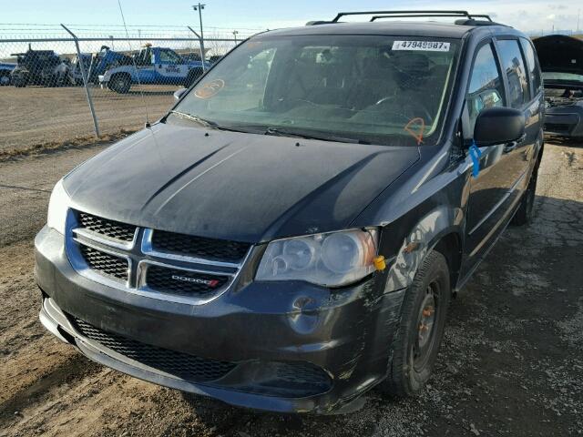 2C4RDGBG2CR347578 - 2012 DODGE GRAND CARA GRAY photo 2