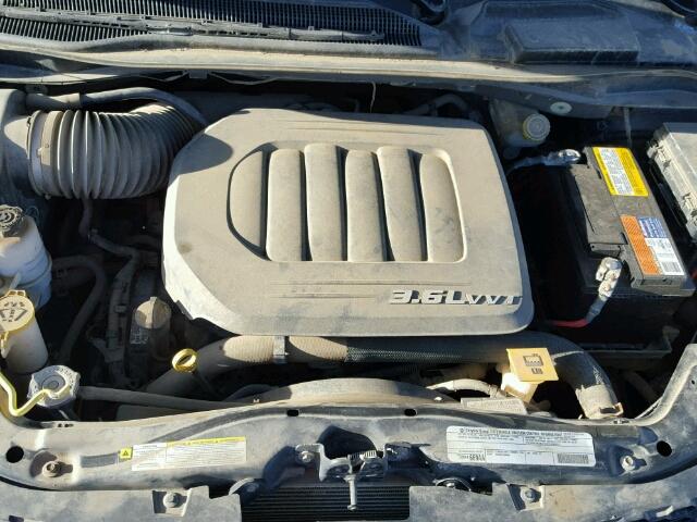 2C4RDGBG2CR347578 - 2012 DODGE GRAND CARA GRAY photo 7