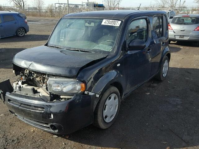 JN8AZ2KR2CT251756 - 2012 NISSAN CUBE BASE BLACK photo 2