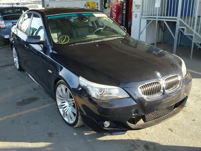 WBANW53548CT54457 - 2008 BMW 550 I BLACK photo 1