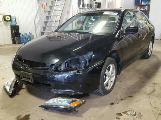 1HGCM55855A083392 - 2005 HONDA ACCORD EX BLACK photo 2