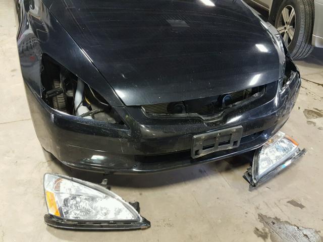 1HGCM55855A083392 - 2005 HONDA ACCORD EX BLACK photo 9