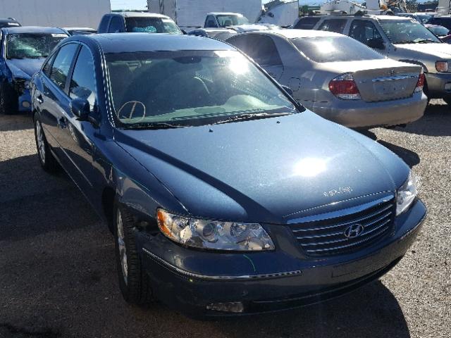 KMHFC46F88A321919 - 2008 HYUNDAI AZERA SE BLUE photo 1