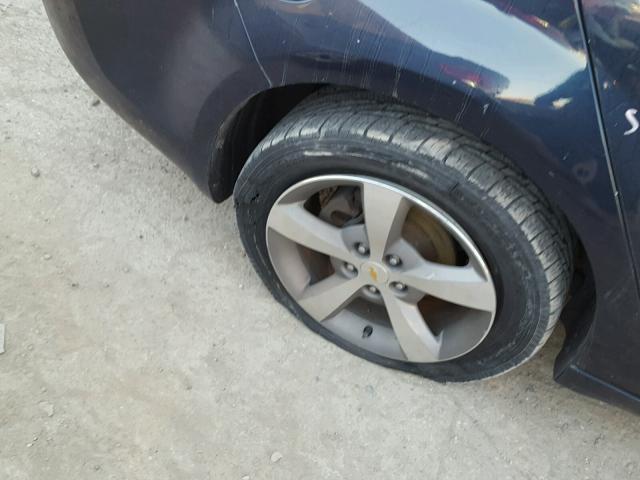 1G1ZC5E14BF177267 - 2011 CHEVROLET MALIBU 1LT BLUE photo 9