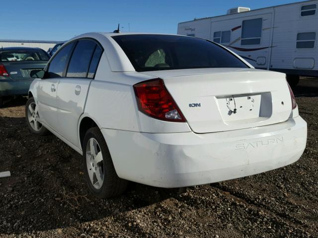 1G8AL58F07Z167041 - 2007 SATURN ION LEVEL WHITE photo 3