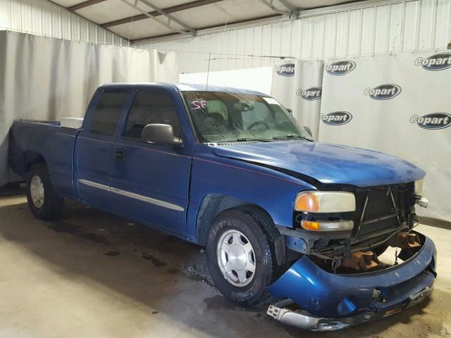 2GTEC19V931179388 - 2003 GMC NEW SIERRA BLUE photo 1