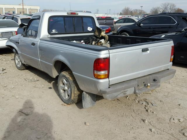 1FTCR10A4TPA24329 - 1996 FORD RANGER GRAY photo 3
