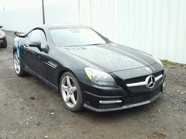 WDDPK5HA3EF085395 - 2014 MERCEDES-BENZ SLK 350 BLACK photo 1