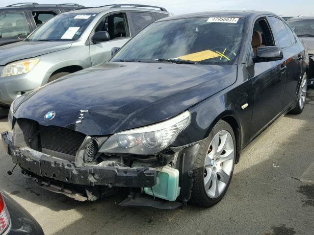 WBANW13508CZ84727 - 2008 BMW 535 I BLACK photo 2