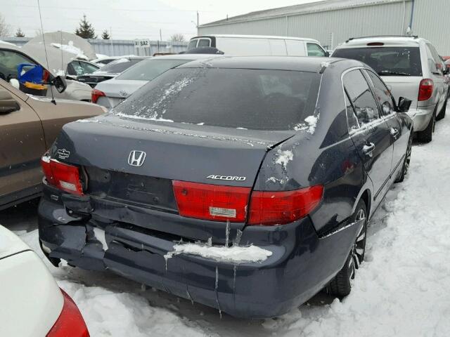 1HGCM66585A800717 - 2005 HONDA ACCORD EX GRAY photo 4