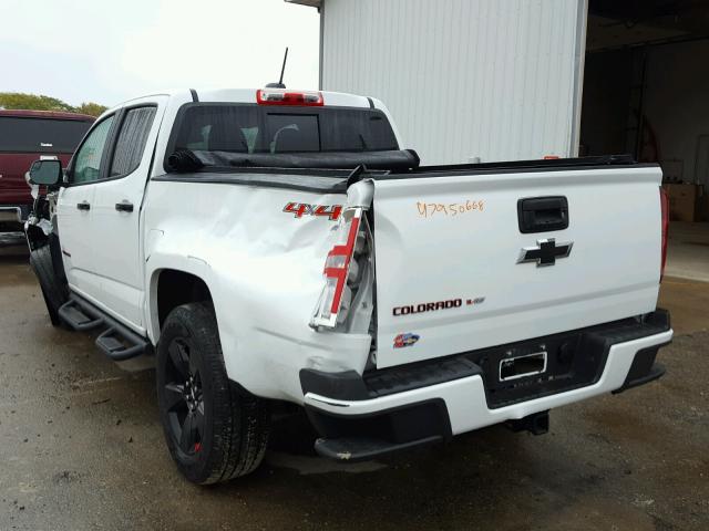 1GCGTCEN7J1119591 - 2018 CHEVROLET COLORADO L WHITE photo 3