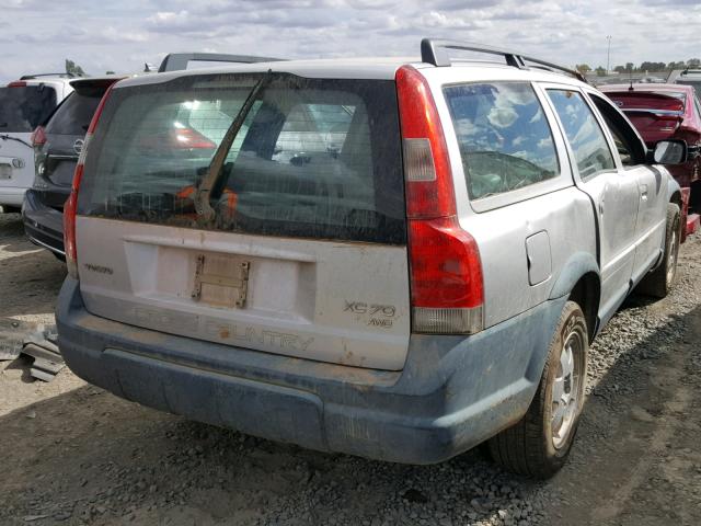 YV1SZ59H731101632 - 2003 VOLVO XC70 SILVER photo 4