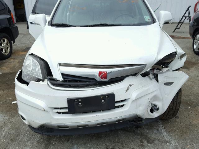 3GSDL53799S524126 - 2009 SATURN VUE XR WHITE photo 7