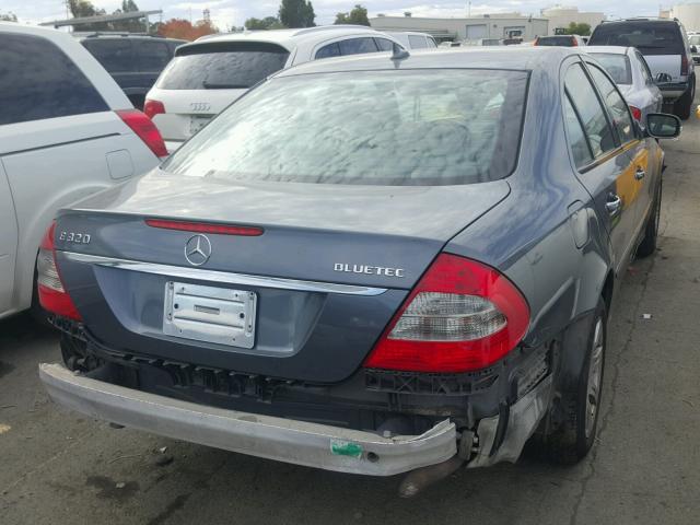 WDBUF22XX9B362214 - 2009 MERCEDES-BENZ E 320 CDI GRAY photo 4