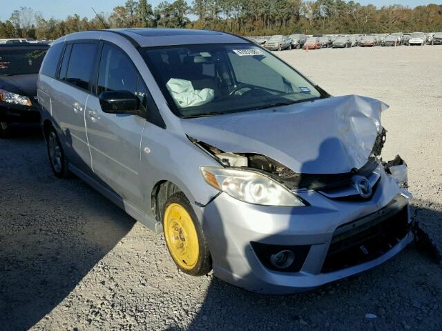 JM1CR293X80325956 - 2008 MAZDA 5 SILVER photo 1