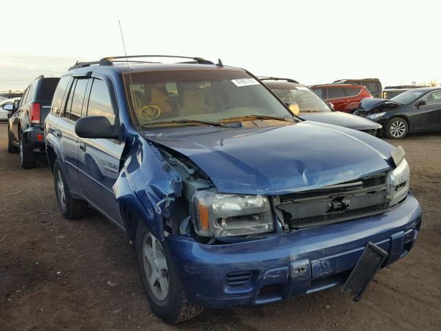 1GNDT13S062159682 - 2006 CHEVROLET TRAILBLAZE BLUE photo 1