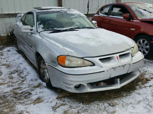 1G2NW12E31M620469 - 2001 PONTIAC GRAND AM G SILVER photo 1