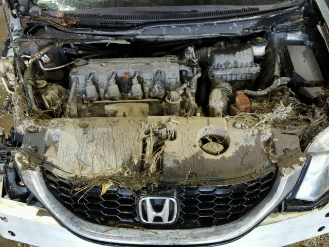 19XFB2F82DE022382 - 2013 HONDA CIVIC EX GRAY photo 7