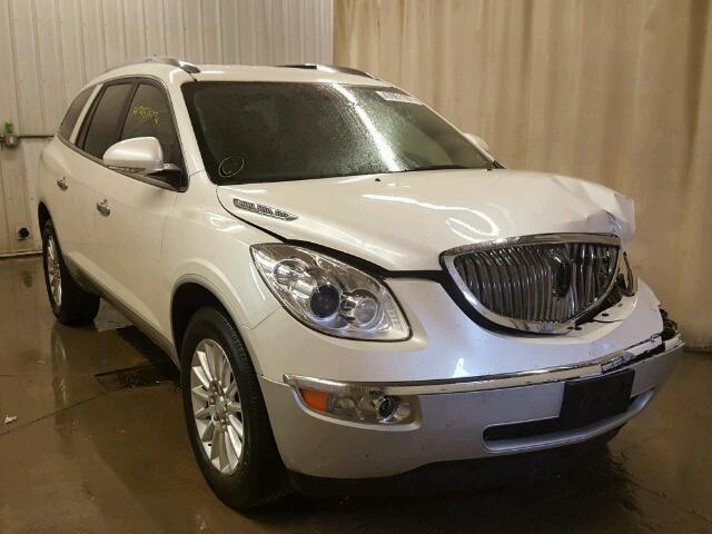 5GAKVCED5CJ237347 - 2012 BUICK ENCLAVE WHITE photo 1