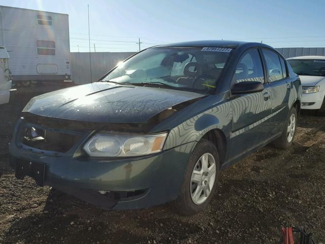 1G8AZ55F56Z160393 - 2006 SATURN ION LEVEL GREEN photo 2