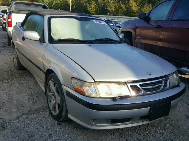 YS3DF78K327008823 - 2002 SAAB 9-3 SE SILVER photo 1