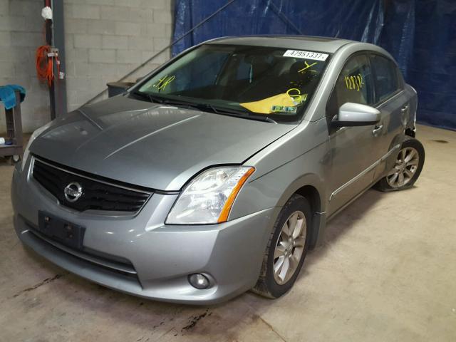 3N1AB6AP5AL728742 - 2010 NISSAN SENTRA 2.0 GRAY photo 2