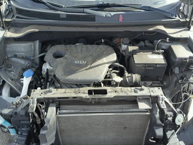 KNDJN2A27E7109295 - 2014 KIA SOUL GRAY photo 7