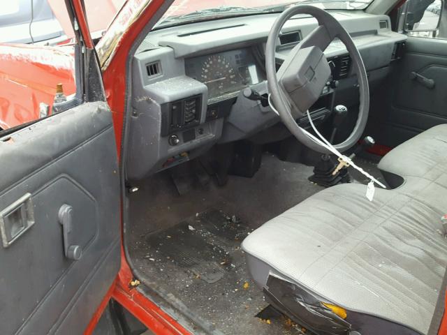 JB7FM24E6KP026726 - 1989 DODGE RAM 50 RED photo 9