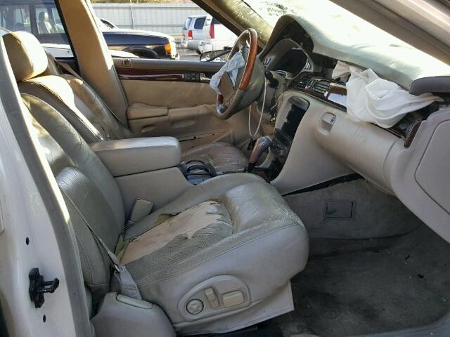 1G6KY54991U105740 - 2001 CADILLAC SEVILLE ST CREAM photo 5