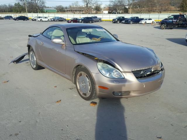 JTHFN48Y530038565 - 2003 LEXUS SC 430 GOLD photo 1