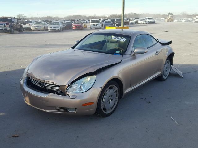 JTHFN48Y530038565 - 2003 LEXUS SC 430 GOLD photo 2