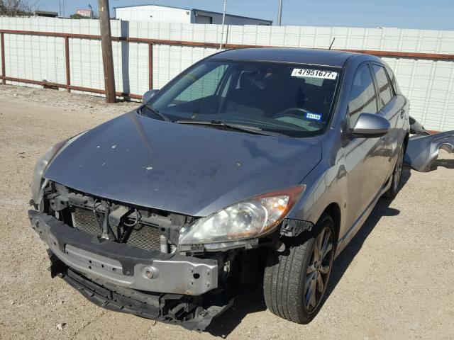 JM1BL1H54A1335926 - 2010 MAZDA 3 S SILVER photo 2