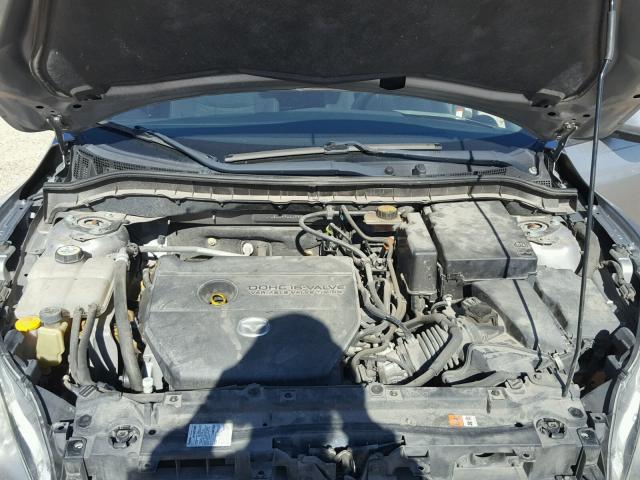 JM1BL1H54A1335926 - 2010 MAZDA 3 S SILVER photo 7