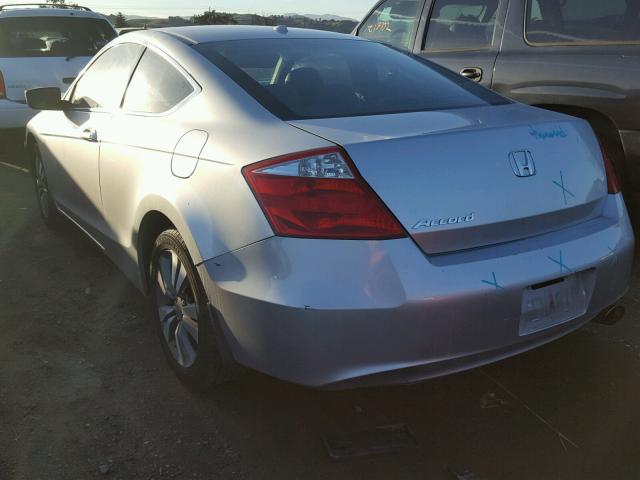 1HGCS12818A011175 - 2008 HONDA ACCORD EXL SILVER photo 3