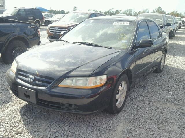 JHMCG66042C017841 - 2002 HONDA ACCORD EX BLACK photo 2