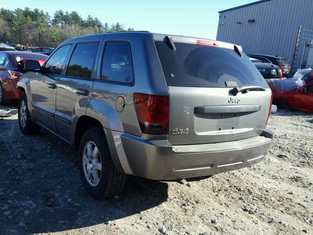 1J8GR48K48C184184 - 2008 JEEP GRAND CHER GRAY photo 3