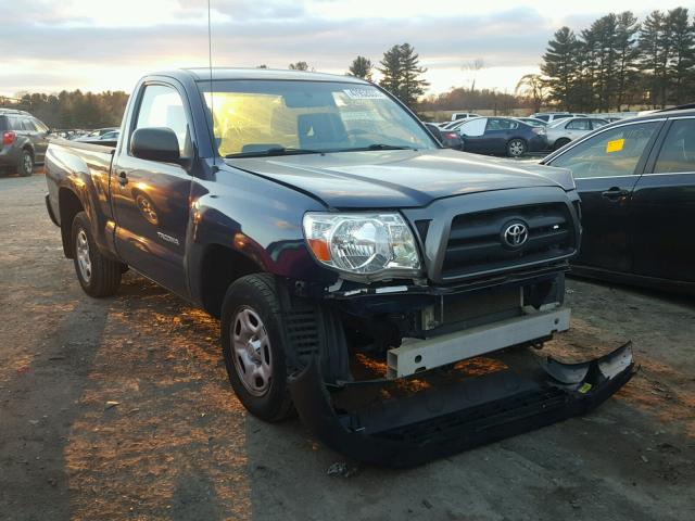 5TENX22N08Z529272 - 2008 TOYOTA TACOMA BLUE photo 1