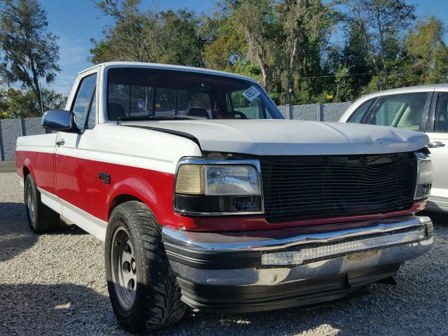 1FTEF15N1RNA68578 - 1994 FORD F150 RED photo 1