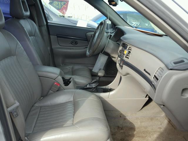 2G1WH55K029353849 - 2002 CHEVROLET IMPALA LS SILVER photo 5