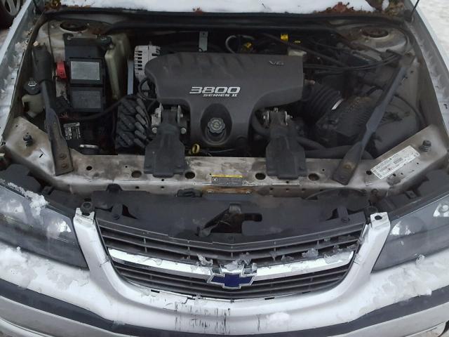 2G1WH55K029353849 - 2002 CHEVROLET IMPALA LS SILVER photo 7