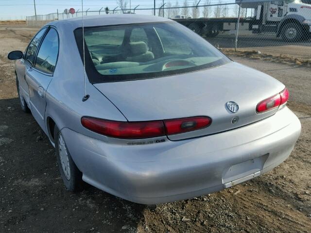 1MEFM50U1WG647407 - 1998 MERCURY SABLE GS SILVER photo 3