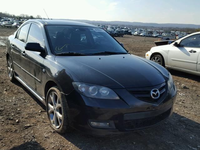 JM1BK323271602348 - 2007 MAZDA 3 S BLACK photo 1