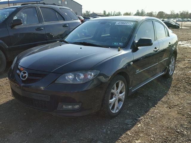 JM1BK323271602348 - 2007 MAZDA 3 S BLACK photo 2